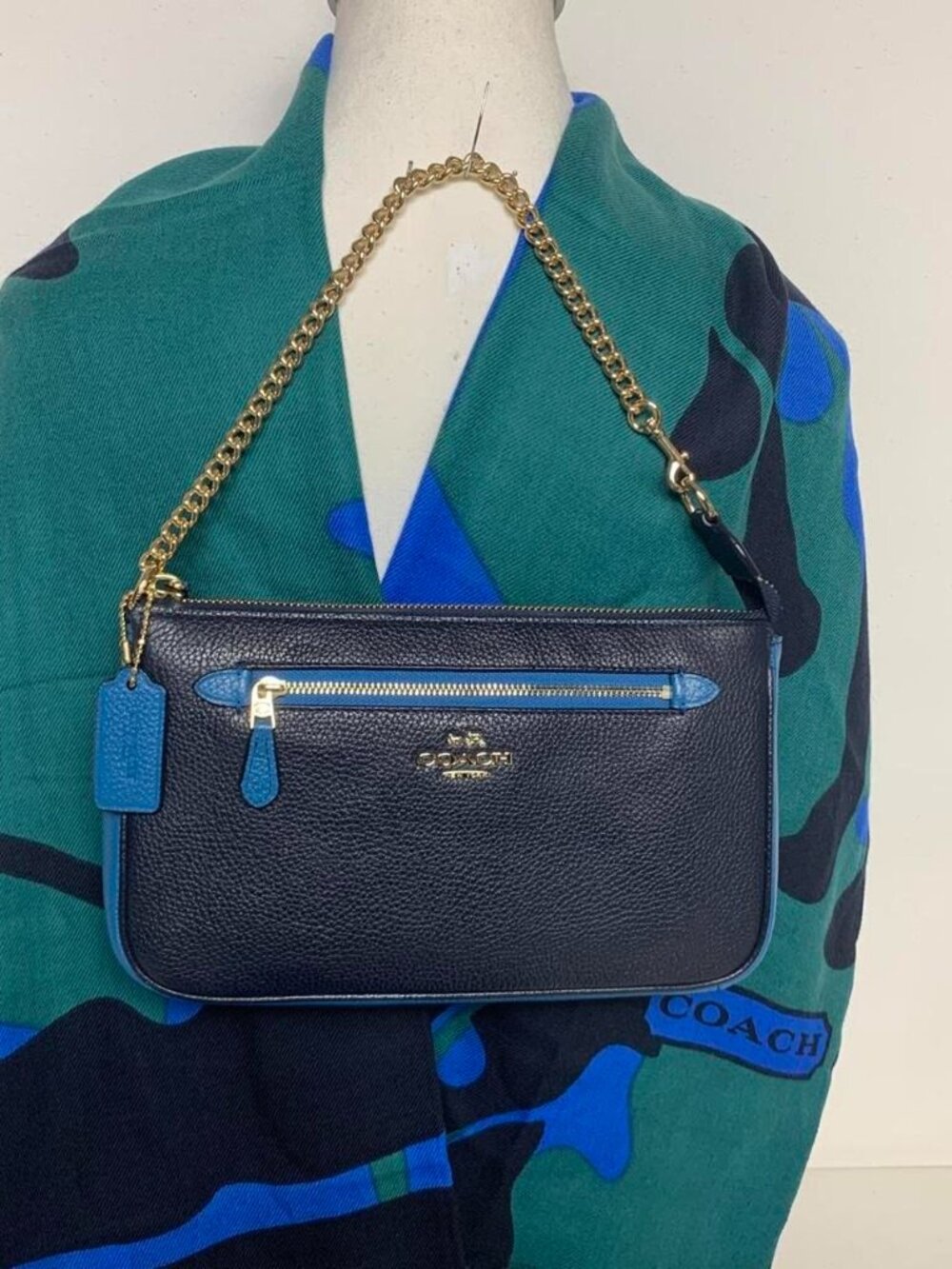 Coach Nolita 24 in Colorblock Leather